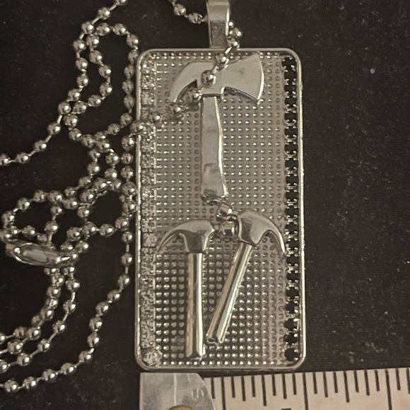 Necklace Charm Pendant (“Carpentry Tools”) - Picture 3 of 4